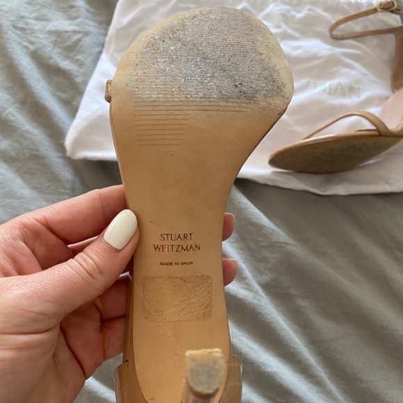 Stuart Weitzman nudist strap sandal size 7 - Picture 5 of 10